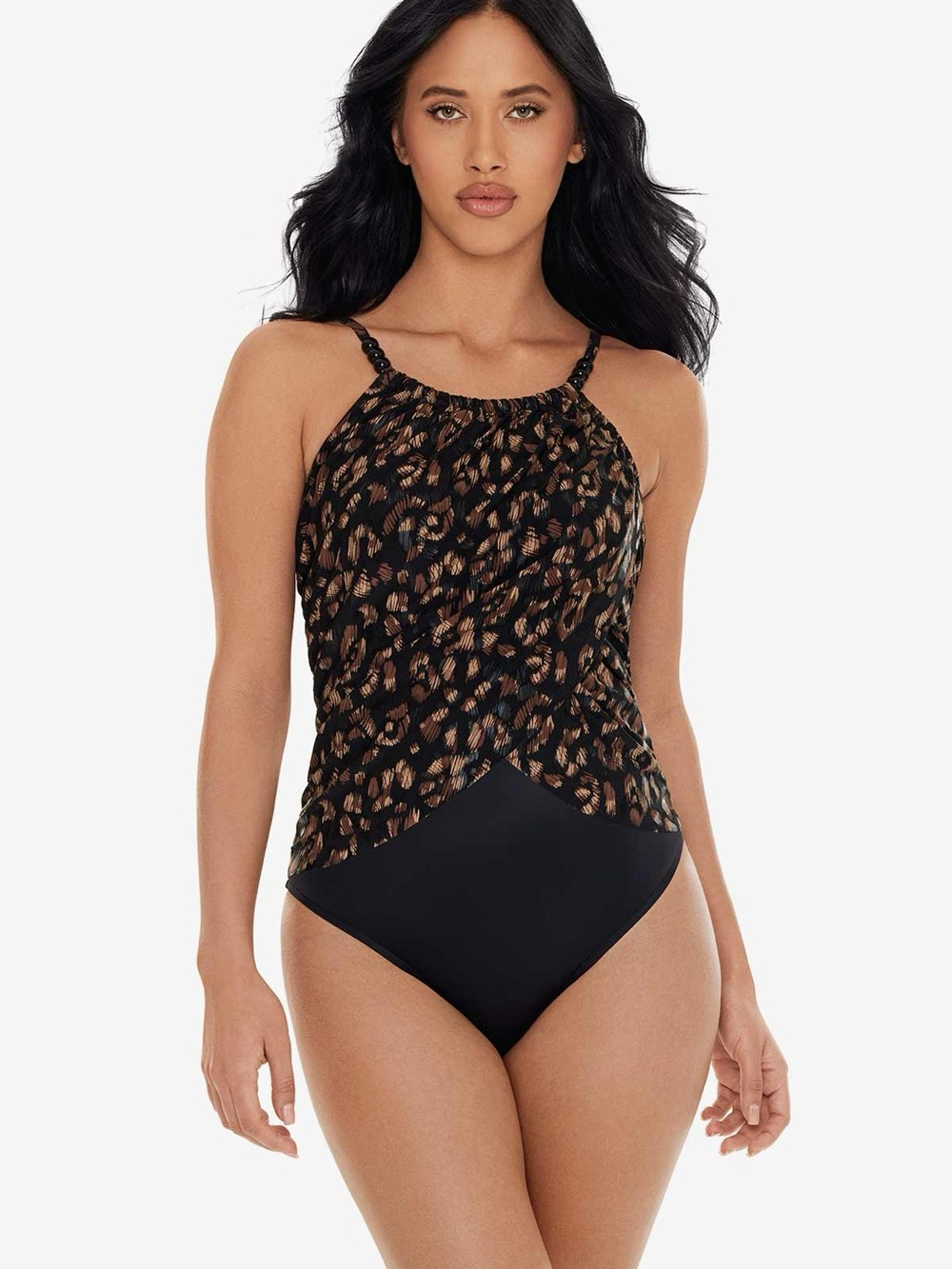 NWT Magicsuit Lisa One Piece in La Paz Swimsuit Leopard Print Size 16 $182